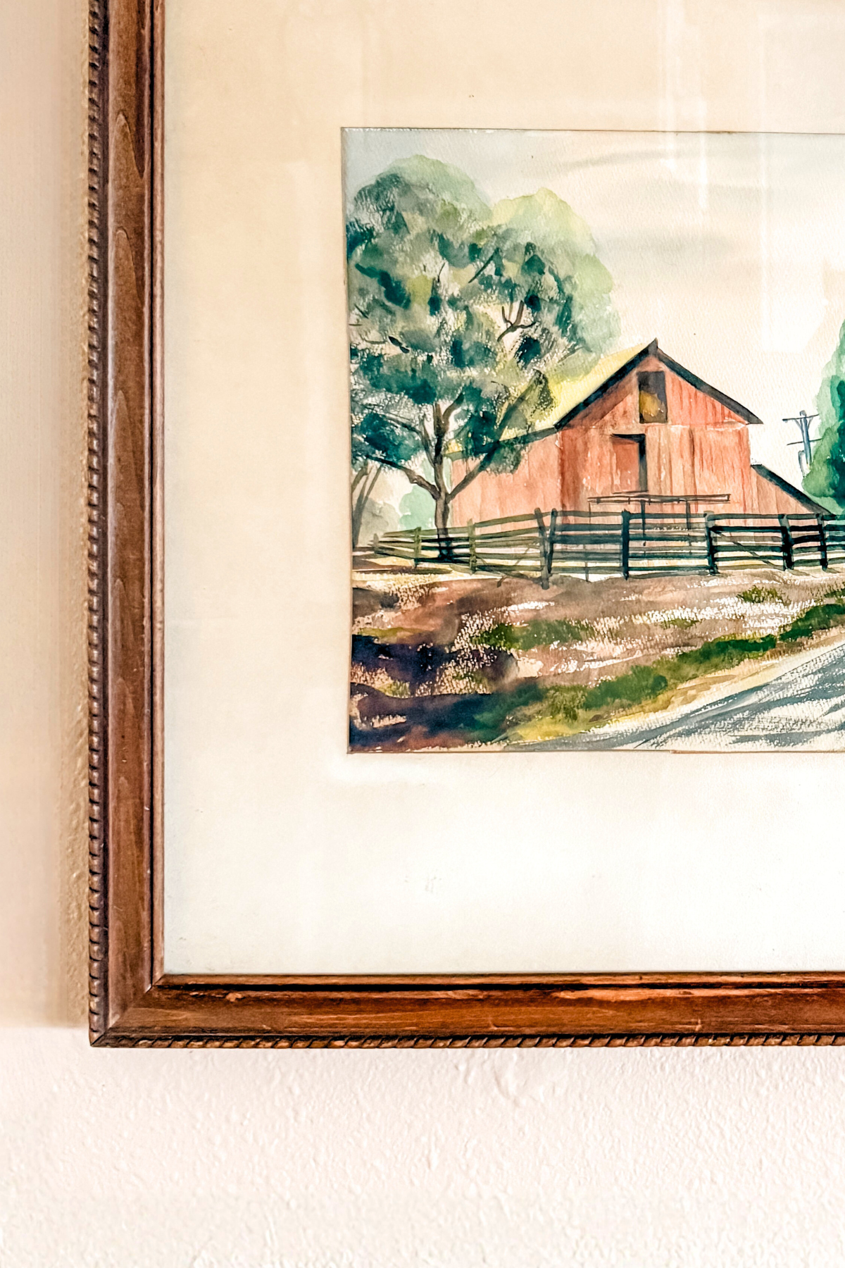 A painting, circa 1965, by mildred "milli" lockhart alderson